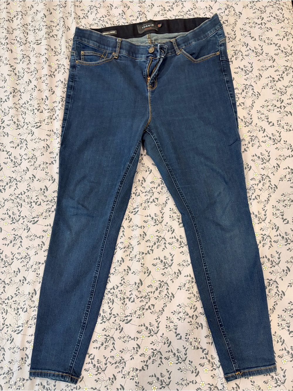 torrid Dark Blue Skinny Stretch Jeans